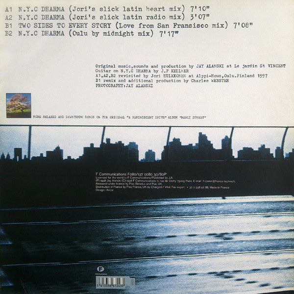 A Reminiscent Drive : N.Y.C Dharma Revisited (12", Single)