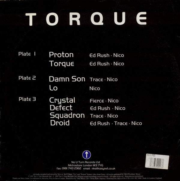 Various : Torque (3x12", Album, Comp)