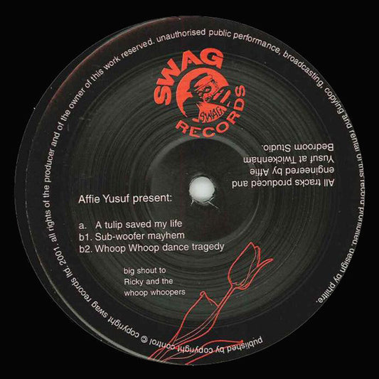 Affie Yusuf : A Tulip Saved My Life (12")