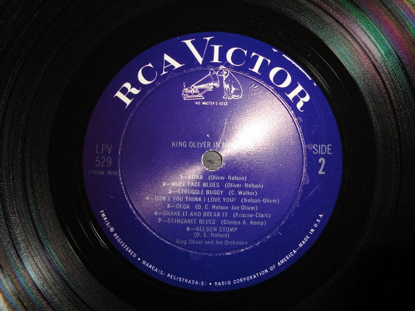 King Oliver And His Orchestra* : King Oliver In New York (LP, Comp)