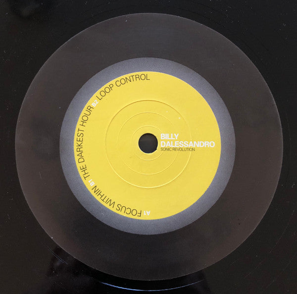Billy Dalessandro : Sonic Revolution (12")