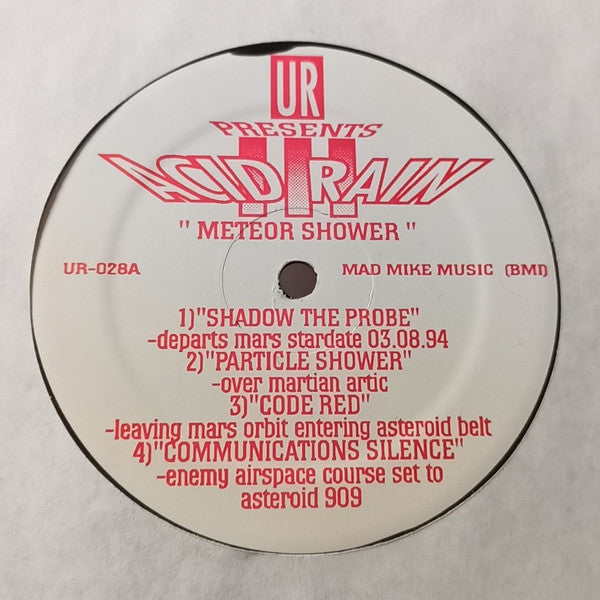 UR* : Acid Rain III - Meteor Shower (2x12")