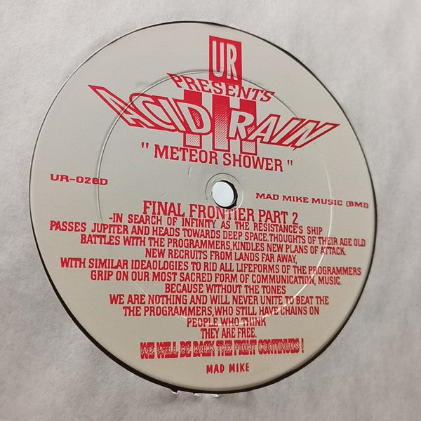 UR* : Acid Rain III - Meteor Shower (2x12")