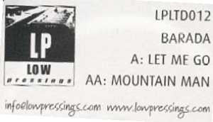 Barada : Let Me Go (12")