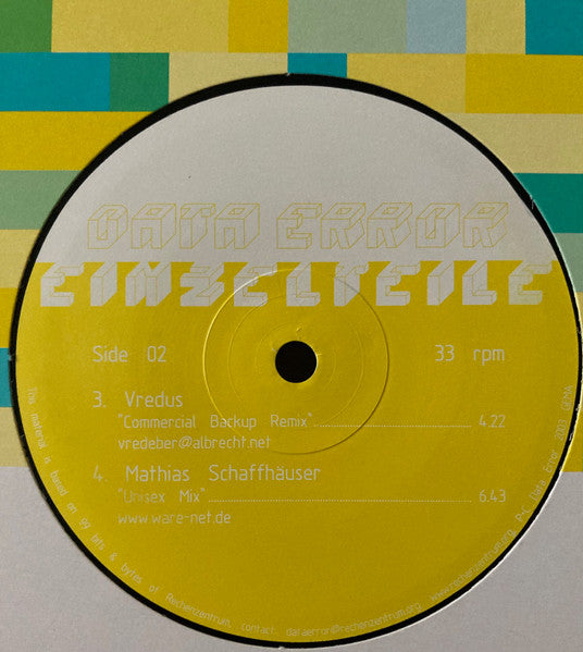 Various : Einzelteile (12")