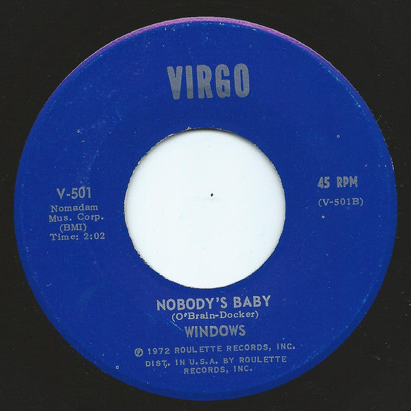 Windows (2) : How Do You Do (7")