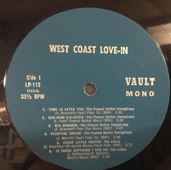 Various : West Coast Love-In (LP, Comp, Mono, Mon)