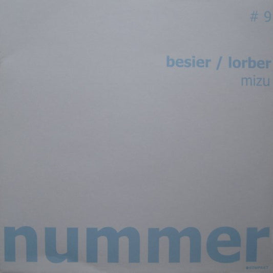 Besier* / Lorber* : Mizu (12")