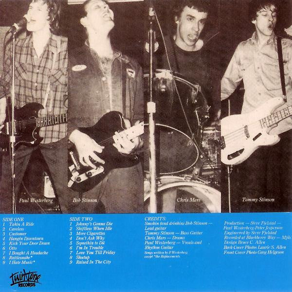 The Replacements : Sorry Ma, Forgot To Take Out The Trash (CD, Album, RE, RM)