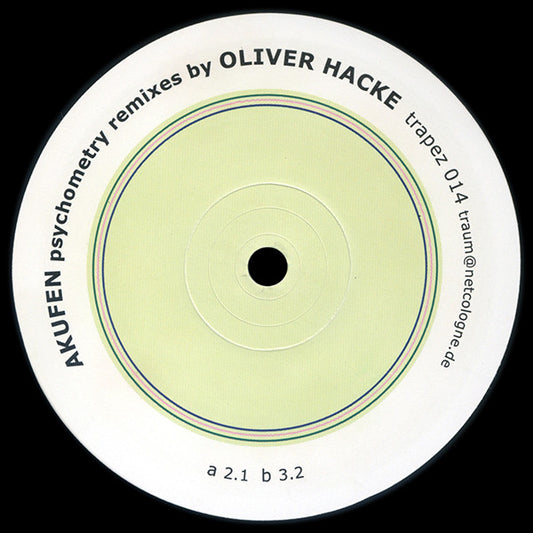 Akufen : Psychometry (Remixes) (12")