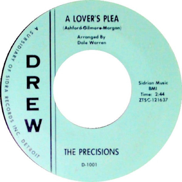 The Precisions : Such Misery (7")