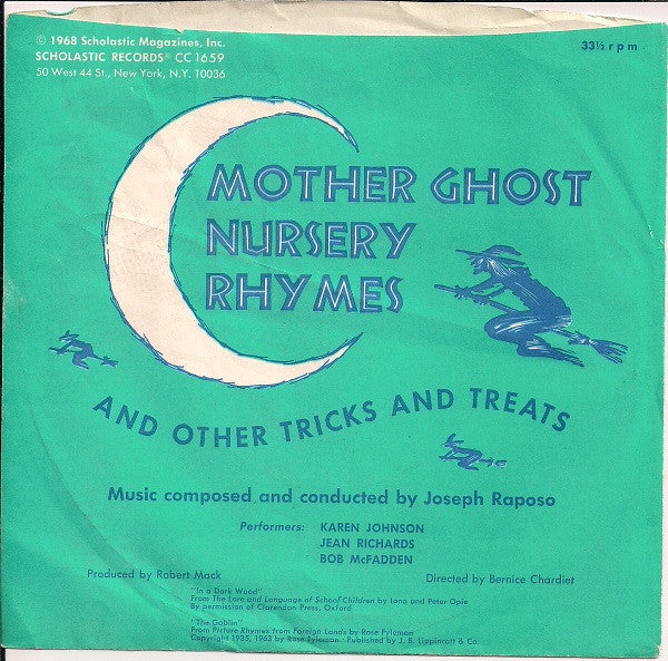 Various : The Teeny Tiny Woman (A Folktale) / Mother Ghost Nursery Rhymes And Other Tricks And Treats (7")