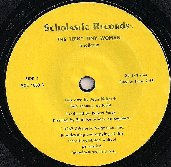 Various : The Teeny Tiny Woman (A Folktale) / Mother Ghost Nursery Rhymes And Other Tricks And Treats (7")