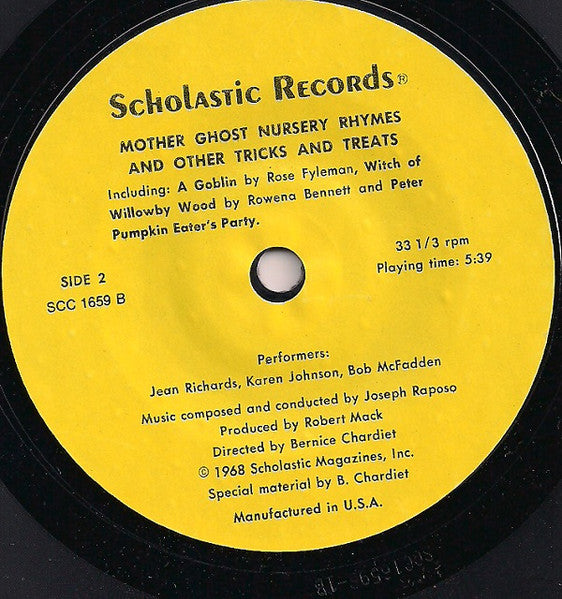Various : The Teeny Tiny Woman (A Folktale) / Mother Ghost Nursery Rhymes And Other Tricks And Treats (7")