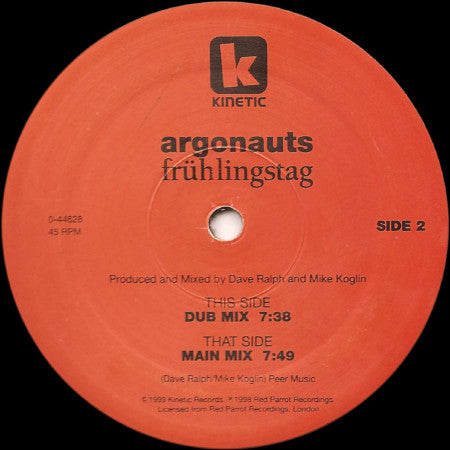 Argonauts : Frühlingstag (12")