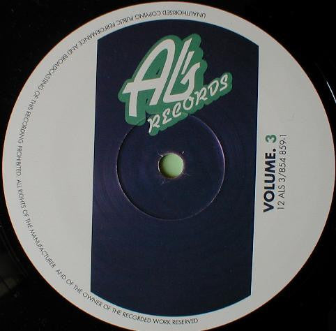 Alex Reece : Volume. 3 (12")