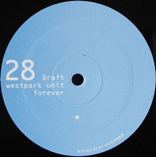 Westpark Unit : Forever (12")