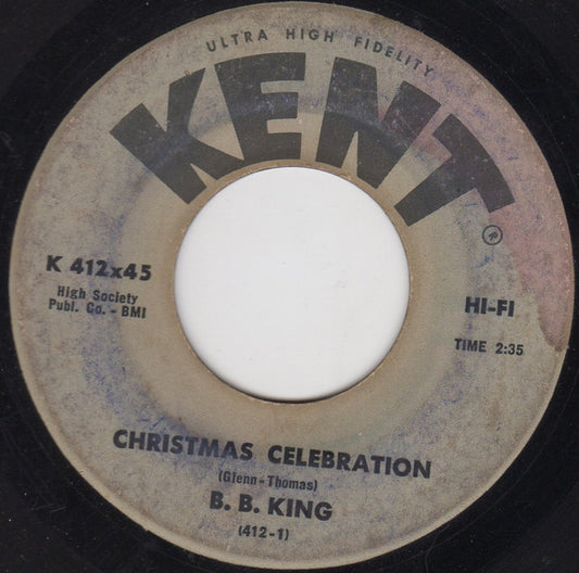 B.B. King : Christmas Celebration / Easy Listening (7", Single)
