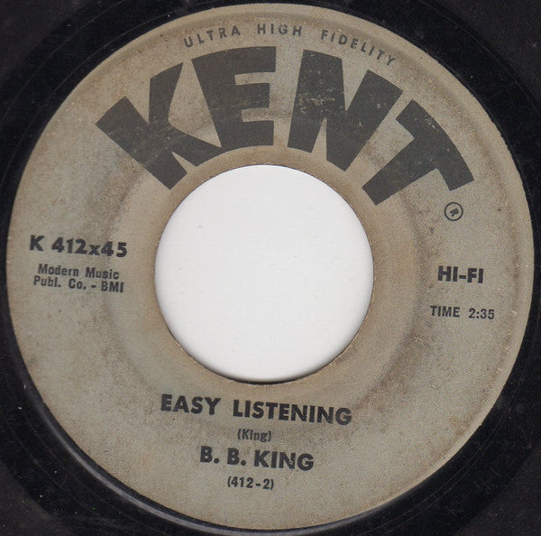 B.B. King : Christmas Celebration / Easy Listening (7", Single)