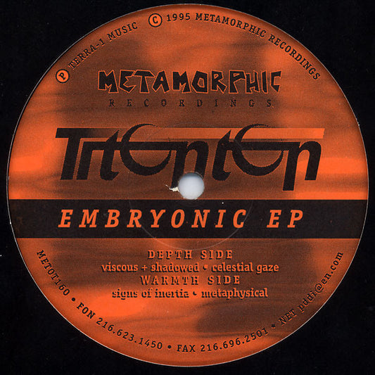 Titonton* : Embryonic EP (12", EP)