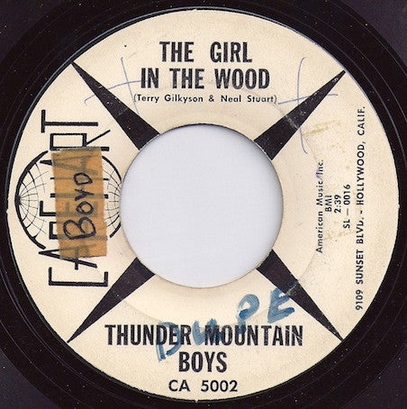 Thunder Mountain Boys : The Girl In The Wood / Olita (7")