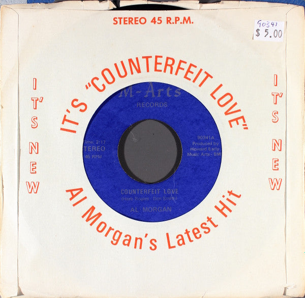 Al Morgan (3) : Counterfeit Love (7", Single)