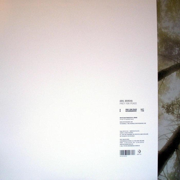 Aril Brikha : Prey For Peace (12")