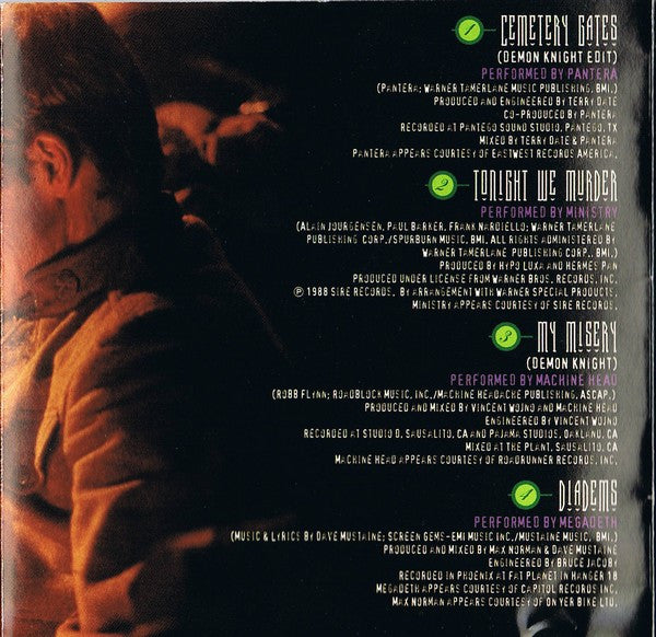 Various : Tales From The Crypt Presents: Demon Knight (Original Motion Picture Soundtrack) (CD, Comp)