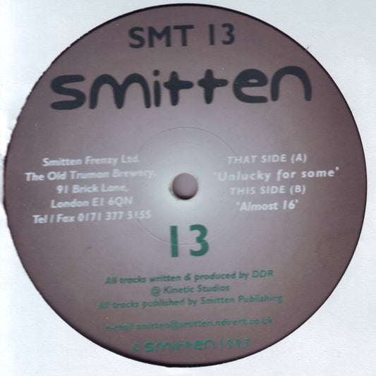 13 : Unlucky For Some / Almost 16 (12")