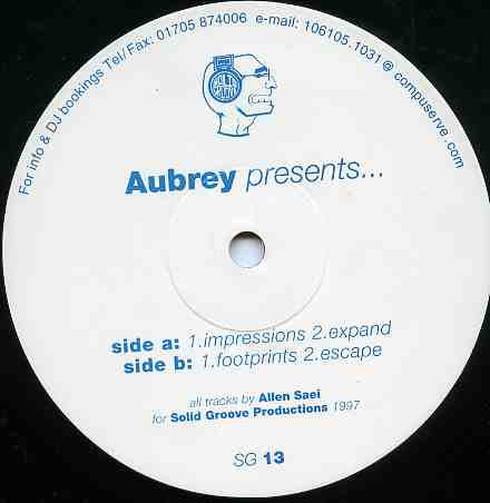 Aubrey : Impressions (12")