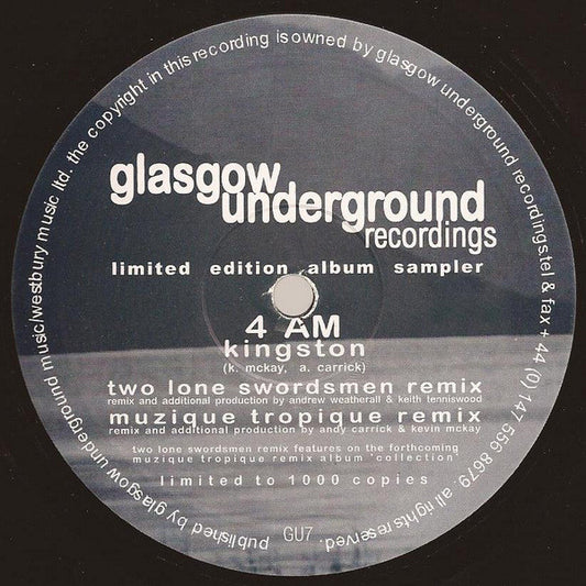 4AM : Album Sampler (12", Ltd, Smplr)