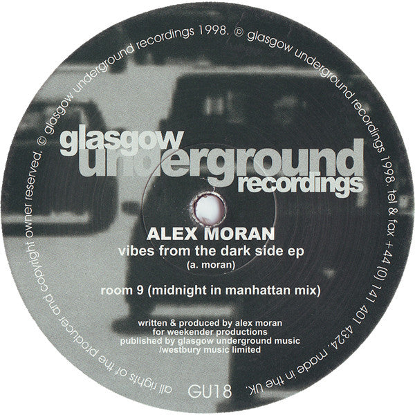 Alex Moran : Vibes From The Darkside EP (12", EP)