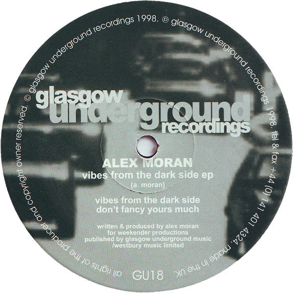 Alex Moran : Vibes From The Darkside EP (12", EP)