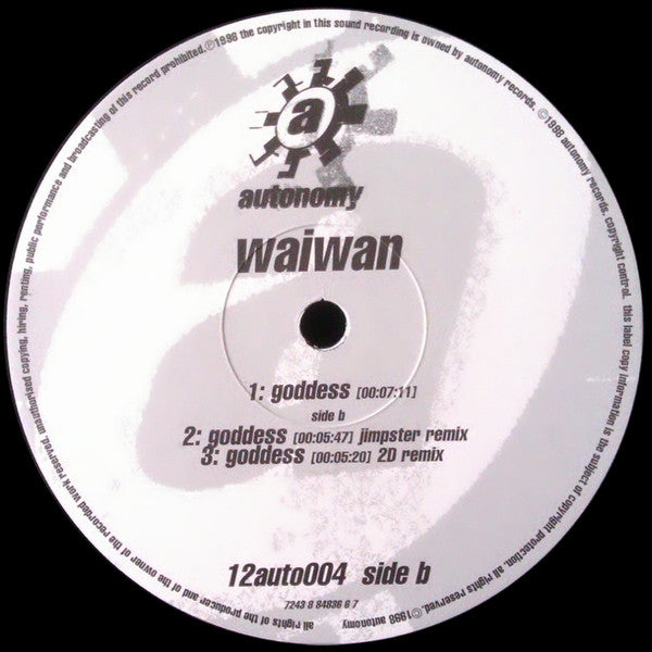 Waiwan : Goddess (12")