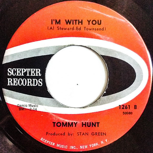 Tommy Hunt : I Am A Witness (7")