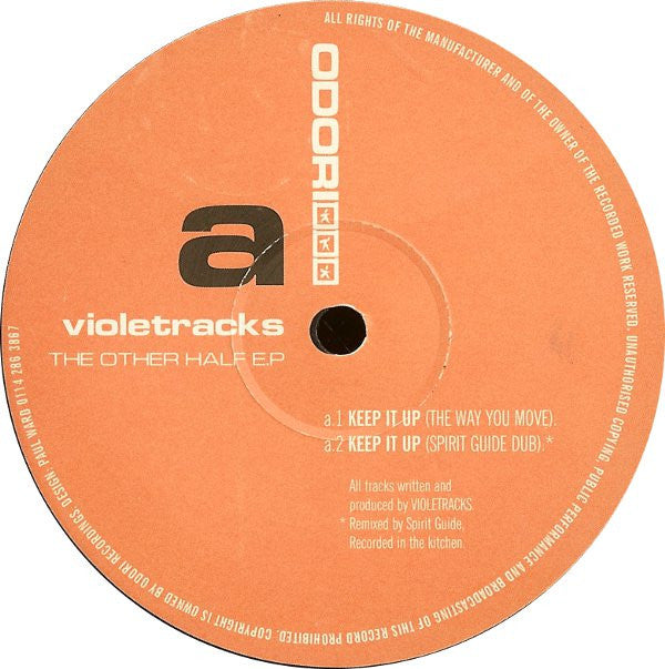 Violetracks : The Other Half EP (12", EP)