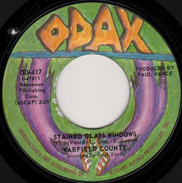 Warfield County : What Do You See In Marvin / Stained Glass Windows (7", Single)