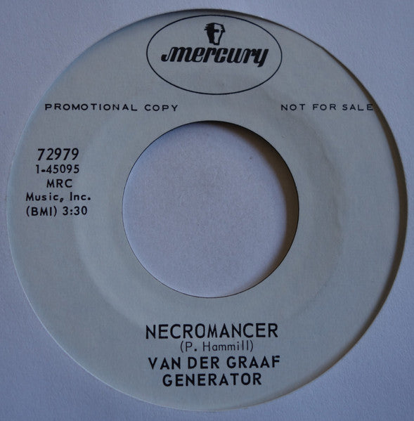 Van Der Graaf Generator : Afterwards (7", Single, Mono, Promo)