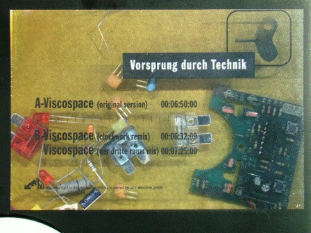 Vorsprung Durch Technik : Viscospace (12", Promo)