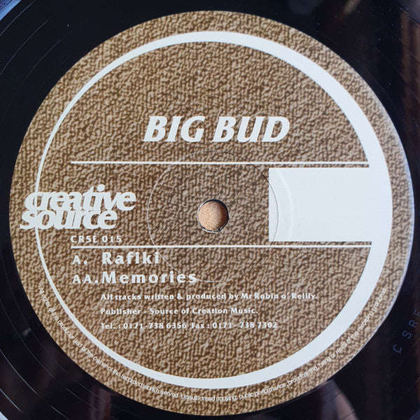 Big Bud : Rafiki / Memories (12")