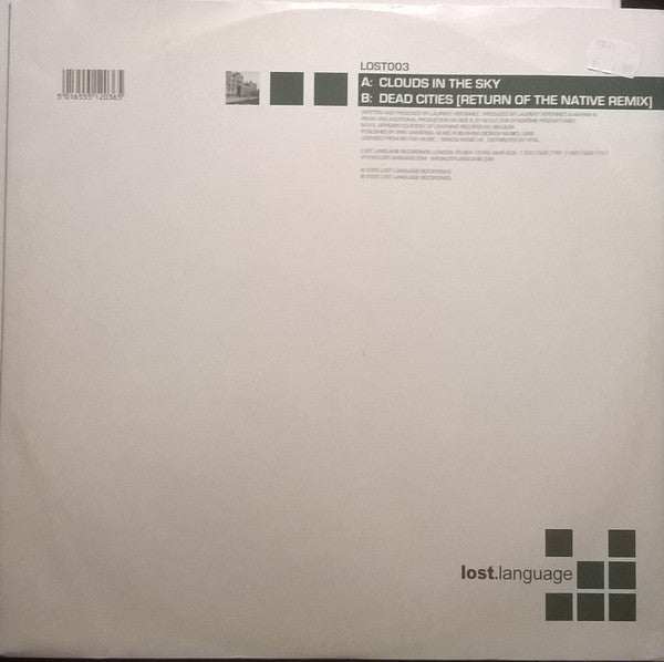 V-One : Dead Cities E.P. (12", EP, Dis)