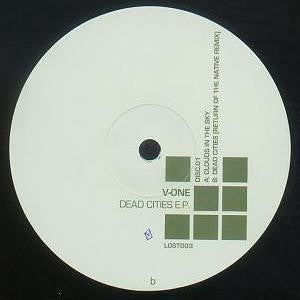 V-One : Dead Cities E.P. (12", EP, Dis)