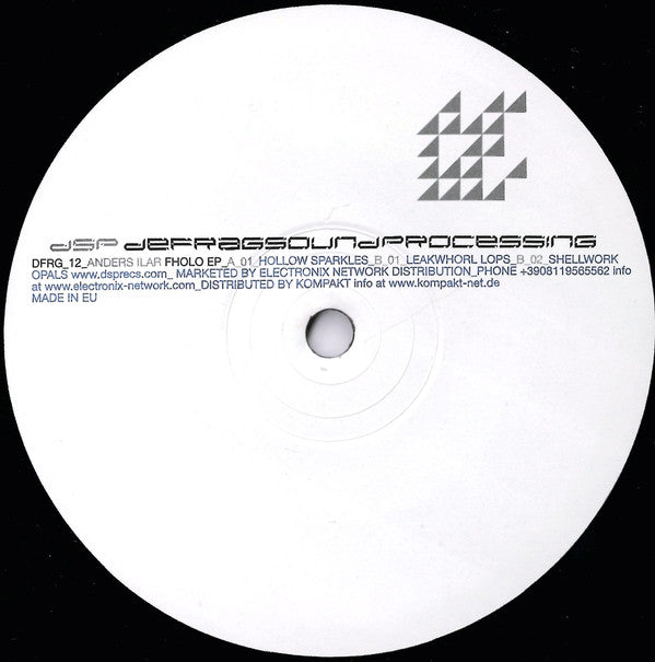 Anders Ilar : Fholo EP (12", EP)