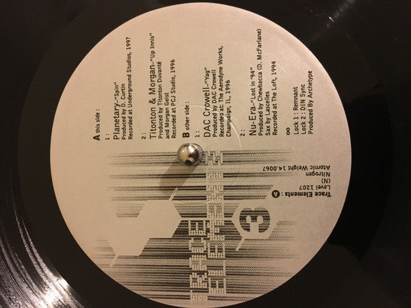Various : Trace Elements Vol. 3 (12")