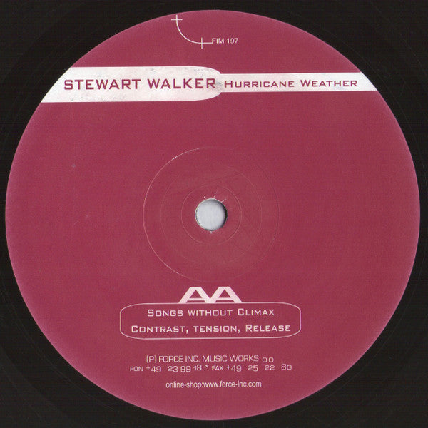Stewart Walker : Hurricane Weather (12")