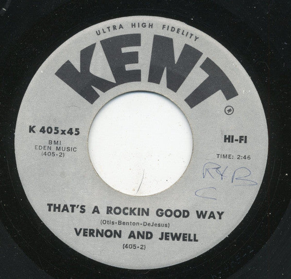 Vernon And Jewell : Those Lonely, Lonely Nights (7", Single)