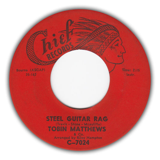 Tobin Matthews : Steel Guitar Rag / The Irish Washerwoman (7", Single)