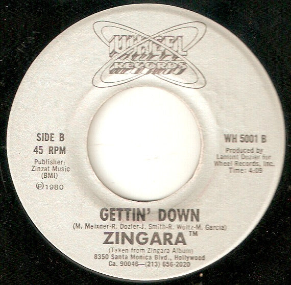 Zingara : Love's Calling  (7", Single)