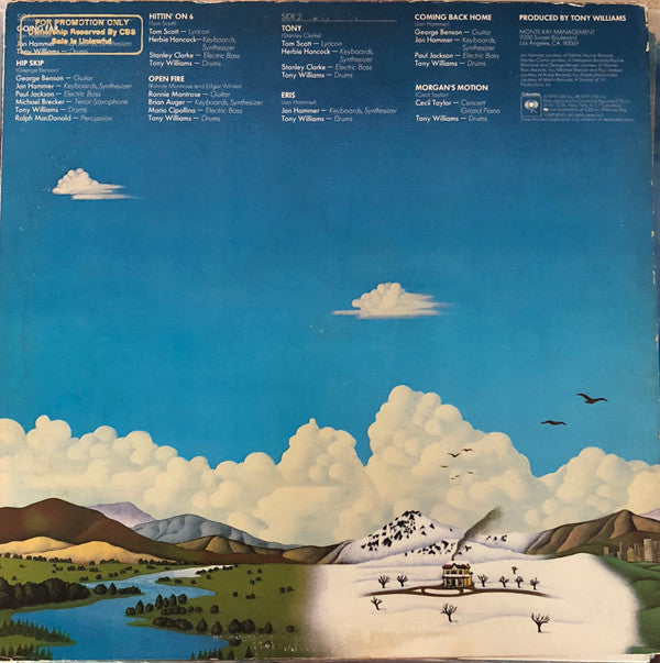 Anthony Williams : The Joy Of Flying (LP, Album, Promo)