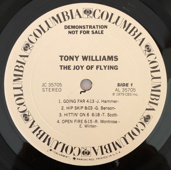 Anthony Williams : The Joy Of Flying (LP, Album, Promo)